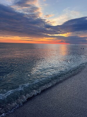 Beach - Welcome to Porch and Palms! Calm, clean and close to everything! (Englewood)