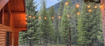Off-Grid Log Cabin with Sauna & Hot Tub