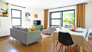 Televisie en een stereo