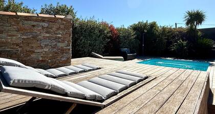 Villa tout confort avec piscine â Proche plages de Cala Rossa & Pinarello