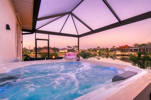 Baignoire à remous intérieure