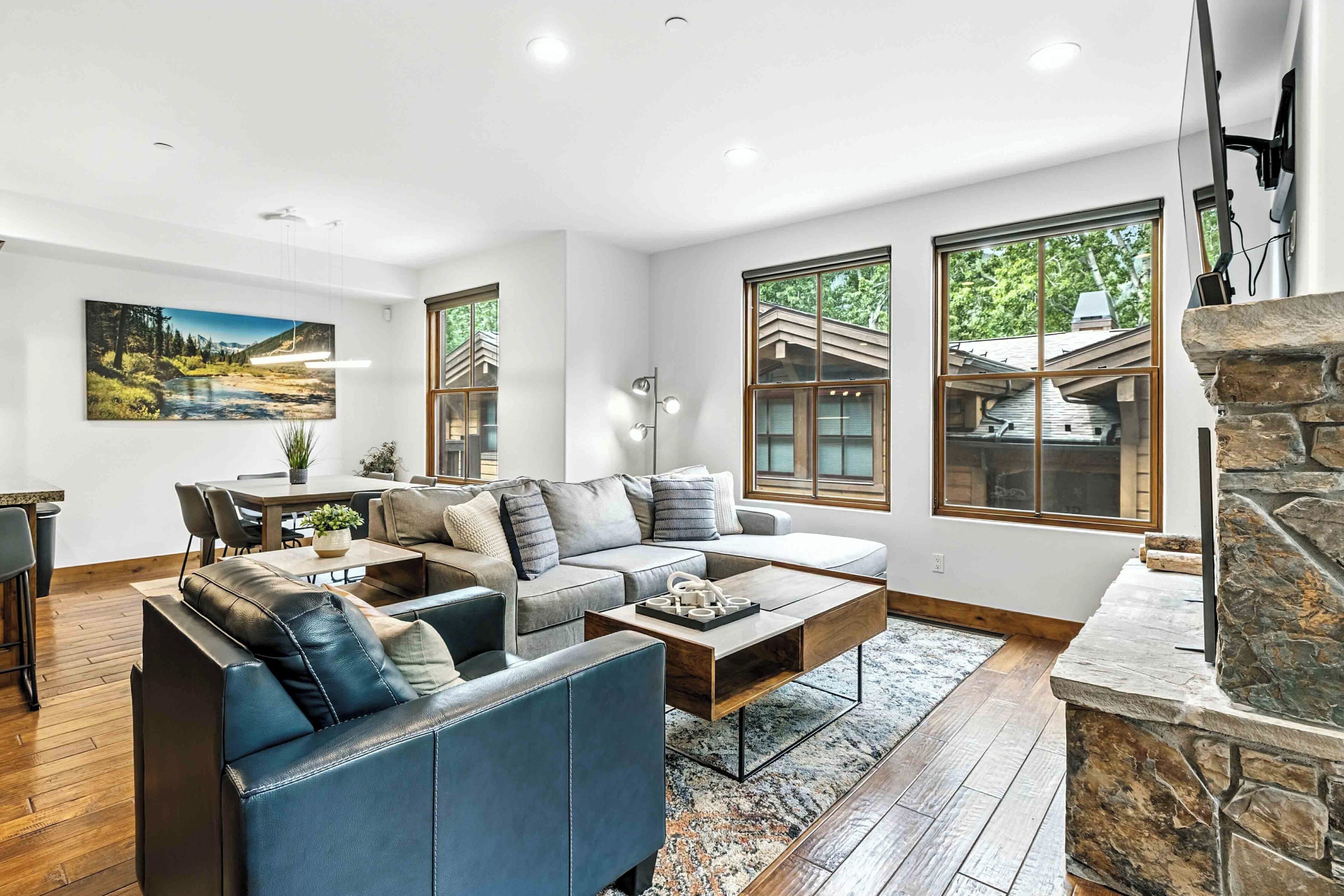 智能电视、壁炉