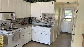 Microwave, oven, stovetop