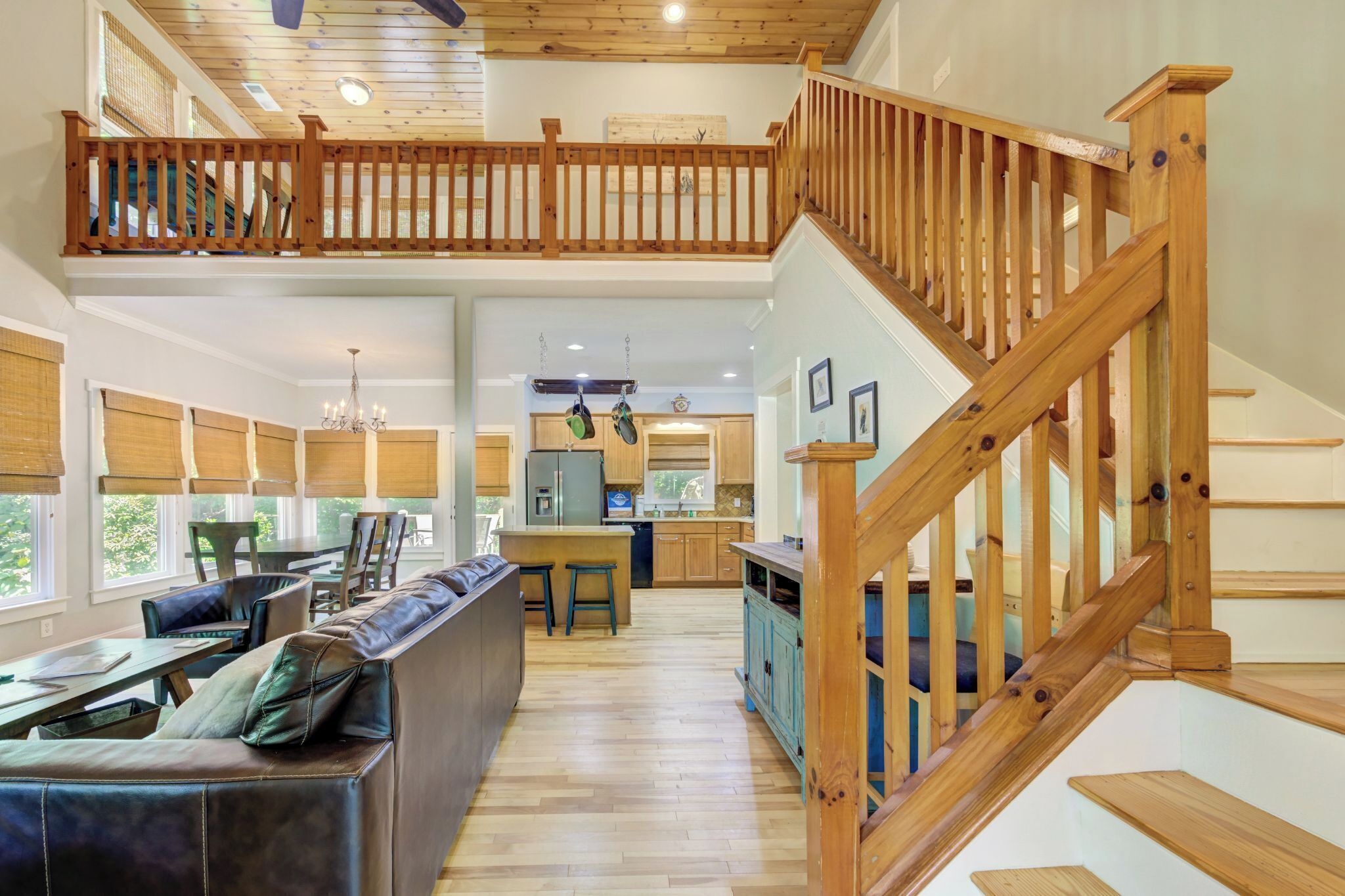 Smart TV, fireplace, video games, foosball