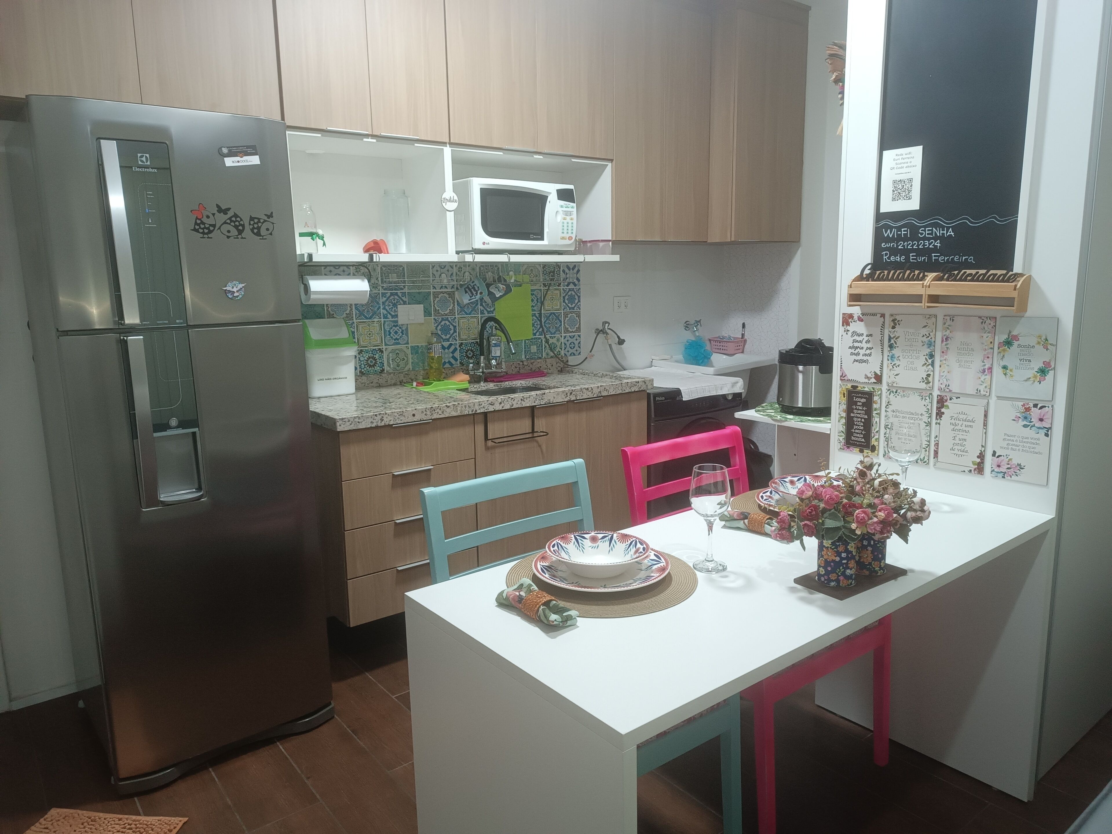 Micro-ondas, fogão, cooktop