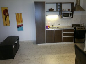Private kitchen - Apart A Orillas del Mar (Costa Azul)