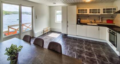 Cozy home in Lepsøy with house sea view