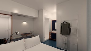Superior Double Room, City View | Desk, blackout drapes, soundproofing, free WiFi