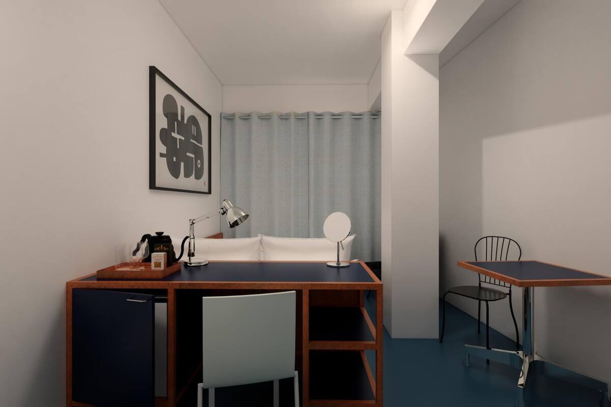 Standard Double Room, City View | Desk, blackout drapes, soundproofing, free WiFi