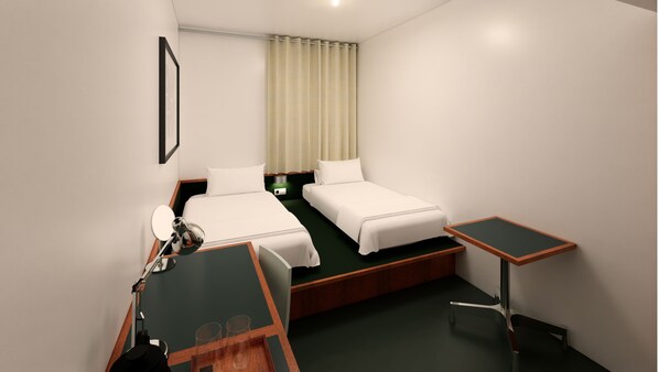 Superior Twin Room, City View | Desk, blackout drapes, soundproofing, free WiFi