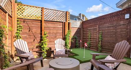 Brand new Cottage, putting green, private patio