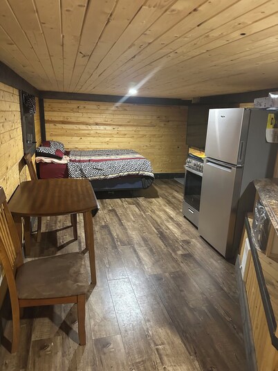 It is a bed and breakfast and it is in my basement of my house