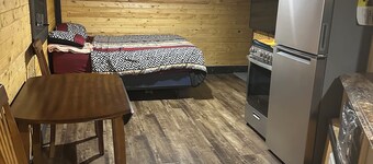 It is a bed and breakfast and it is in my basement of my house