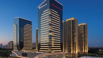 Façade de l’hébergement