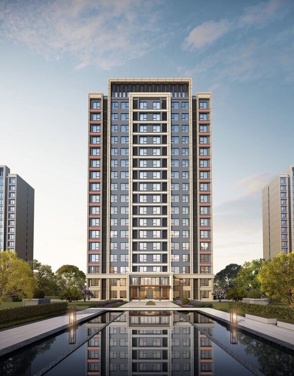 Majoituspaikan julkisivu