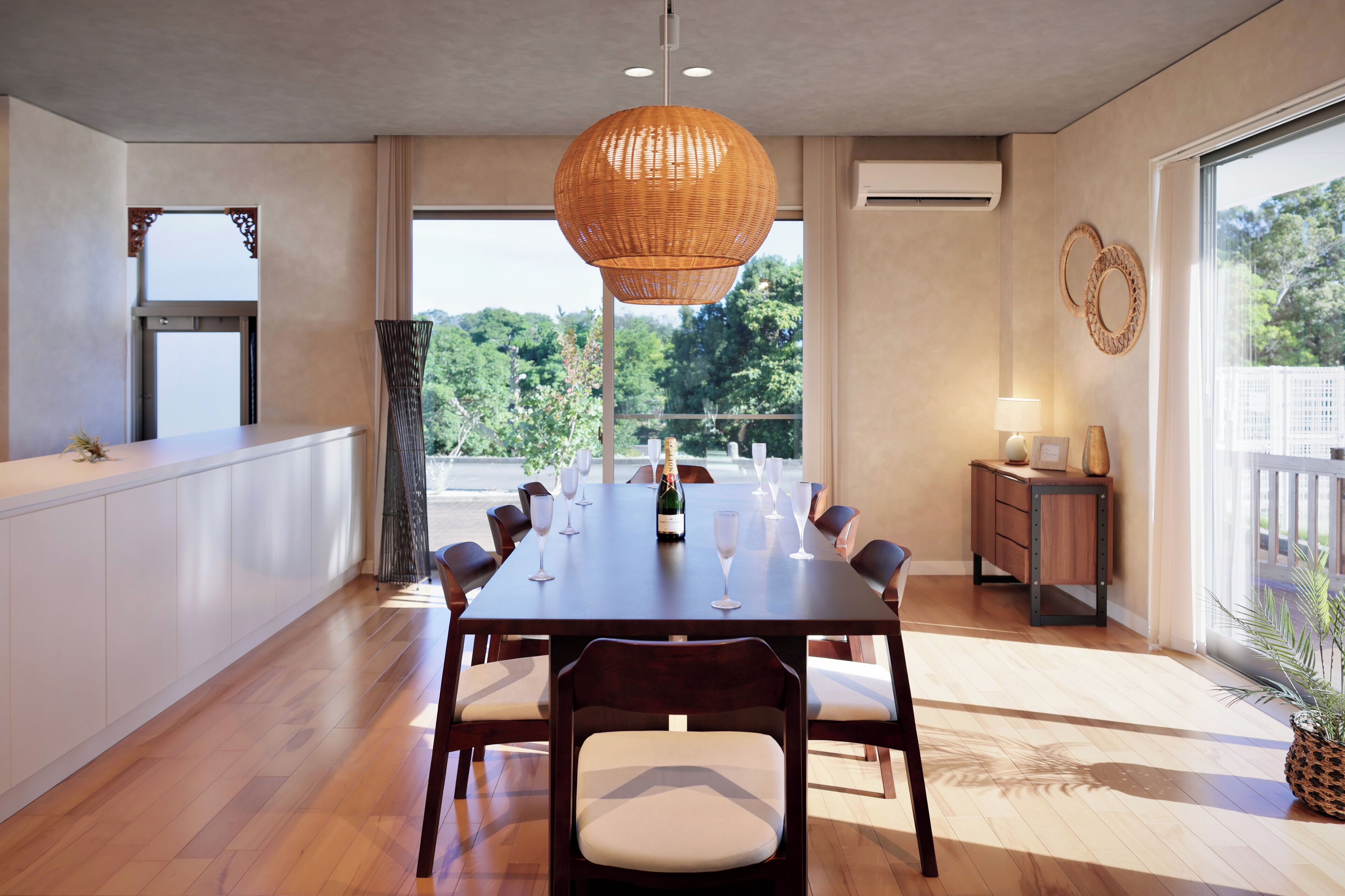 Vila, Bebas Asap Rokok (Annex-Agung Suite) | Ruang makan