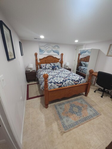 Charming 1-bedroom basement unit in a safe and quiet East Brunswick neighborhood