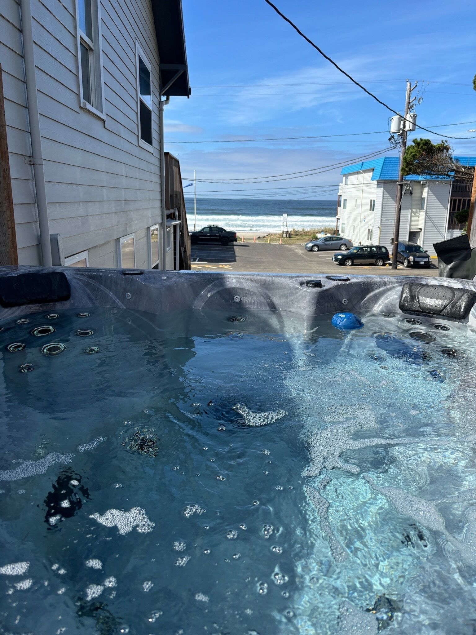 Bain à remous extérieur