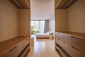 Villa de lujo, 3 habitaciones, patio, vistas a la piscina | Sábanas de algodón egipcio, ropa de cama de alta calidad, caja fuerte