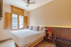 2 dormitorios, tabla de planchar con plancha, wifi y ropa de cama