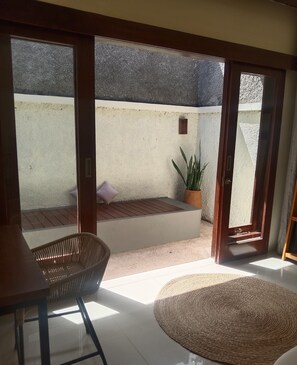 Bungalow Deluxe, 1 letto king | Vista dalla camera