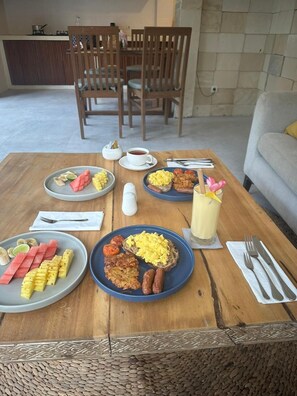 Colazione preparata su ordinazione inclusa, servita tutte le mattine 