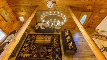 TV, fireplace, video games, stereo