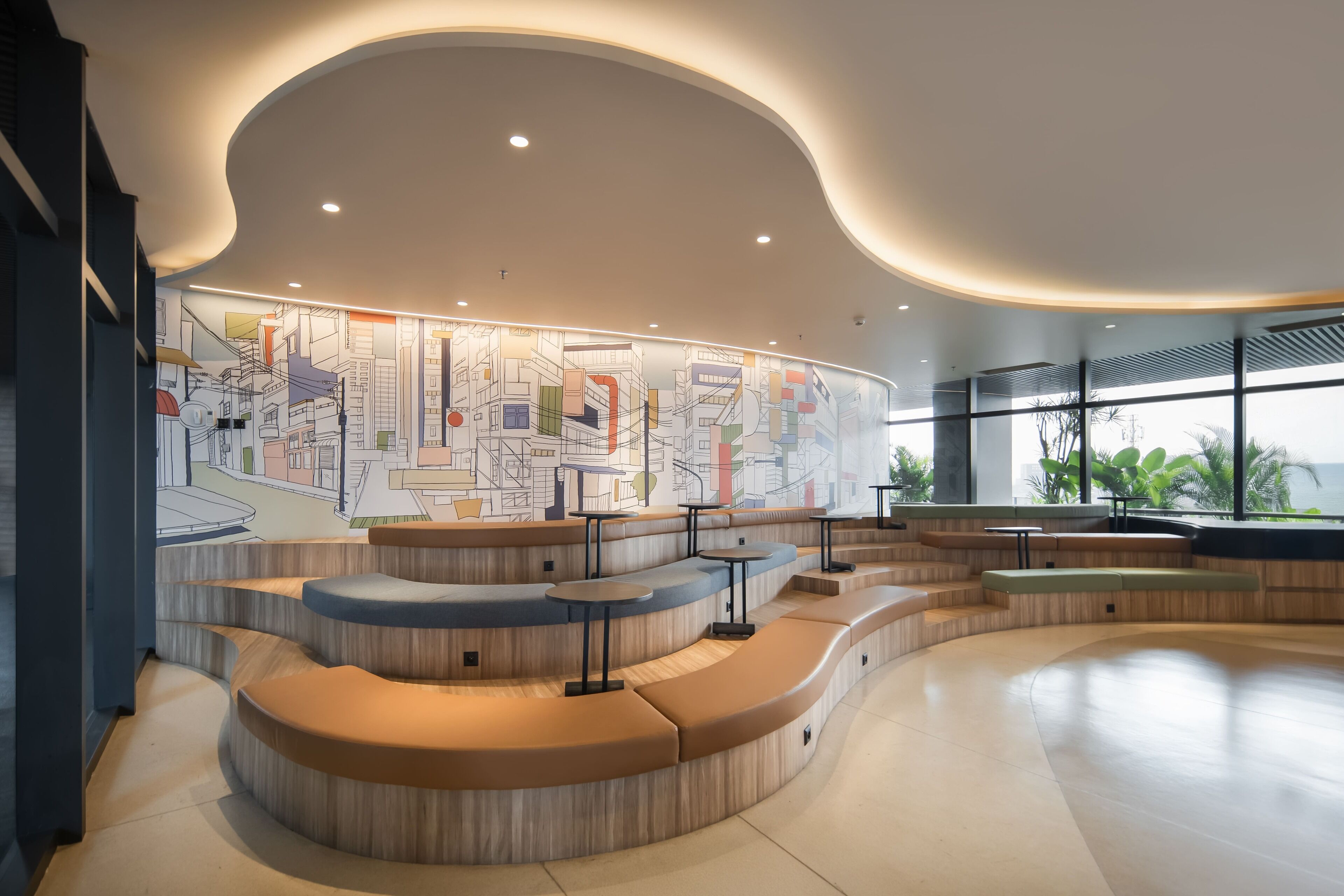 Lobby sitting area