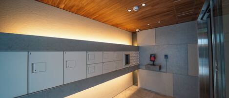 Interior entrance