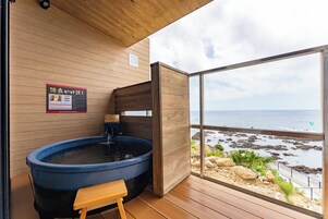 Quarto, para não fumantes, terraço (Corner,JPW,Shigarakiyaki openair bath) | Wi-Fi de cortesia