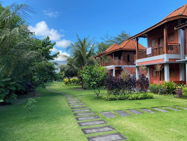 Fassade der Unterkunft