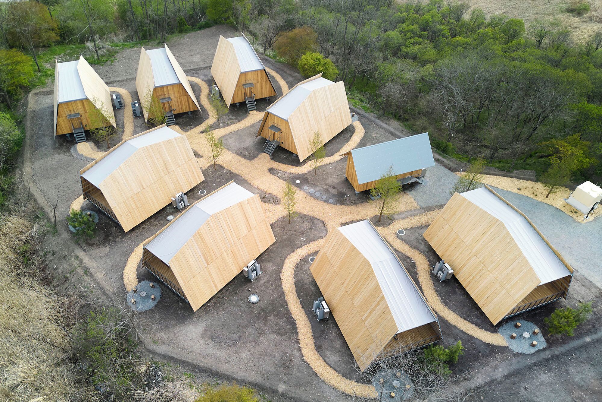 المنشأة من الخارج