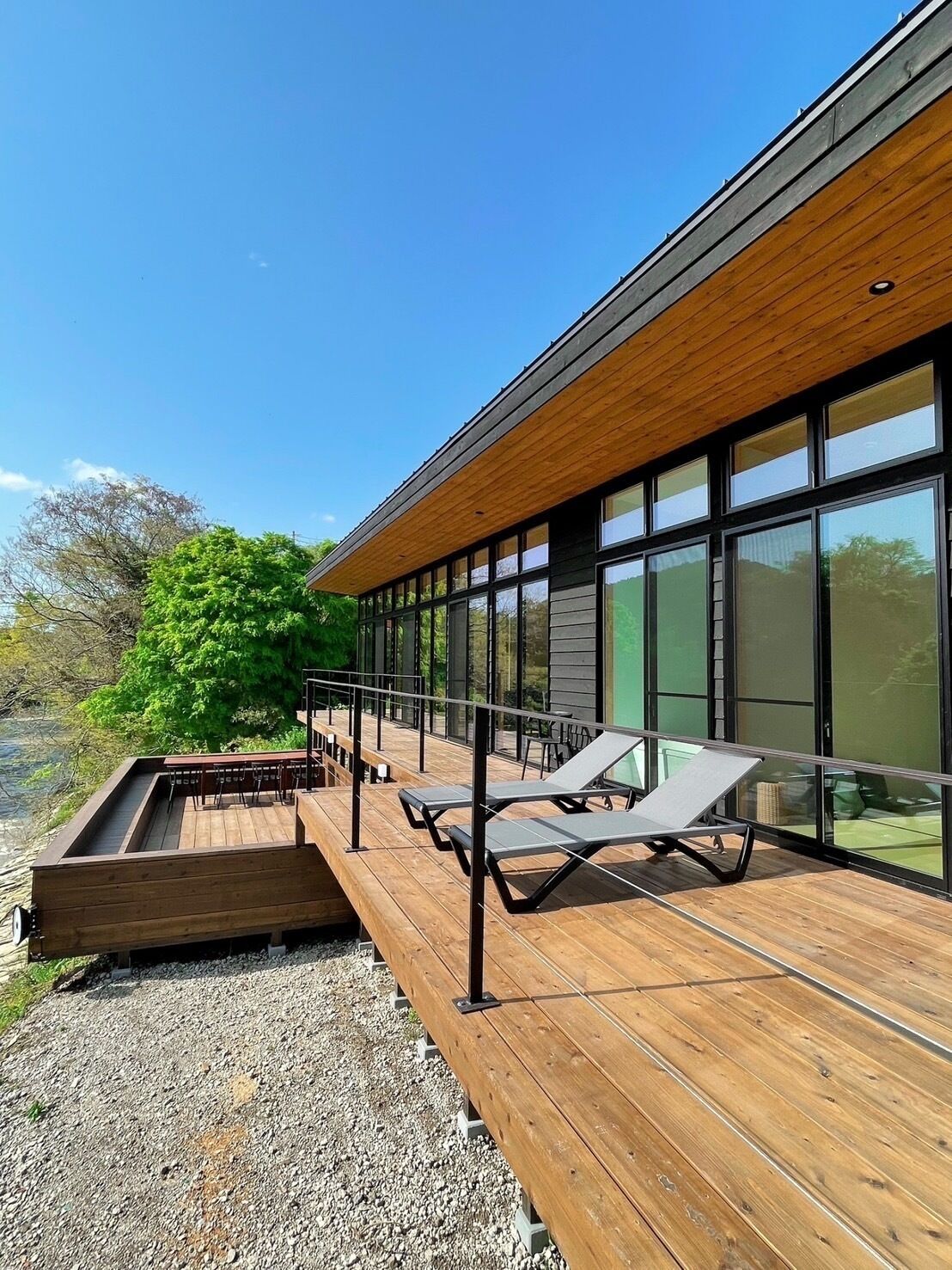 Villa Luxe, vue fleuve | Terrasse/Patio