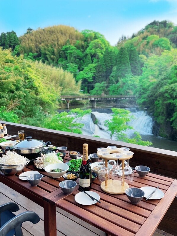 Villa Luxe, vue fleuve | Terrasse/Patio