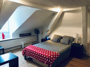 7 chambres, fer et planche Ă repasser, Wi-Fi, draps fournis