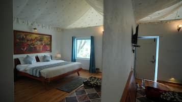 Deluxe cottage, uitzicht op bergen | Gratis wifi