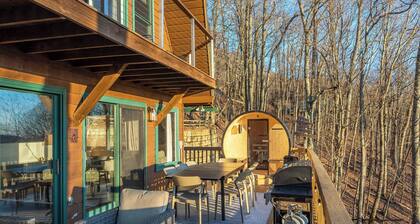 4 Br Mountain Views Sleeps 10 Sauna Hot Tub Arcade