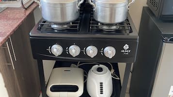 Microwave, stovetop