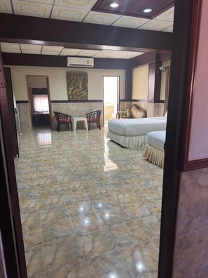 Desk, laptop workspace, free cribs/infant beds, free WiFi