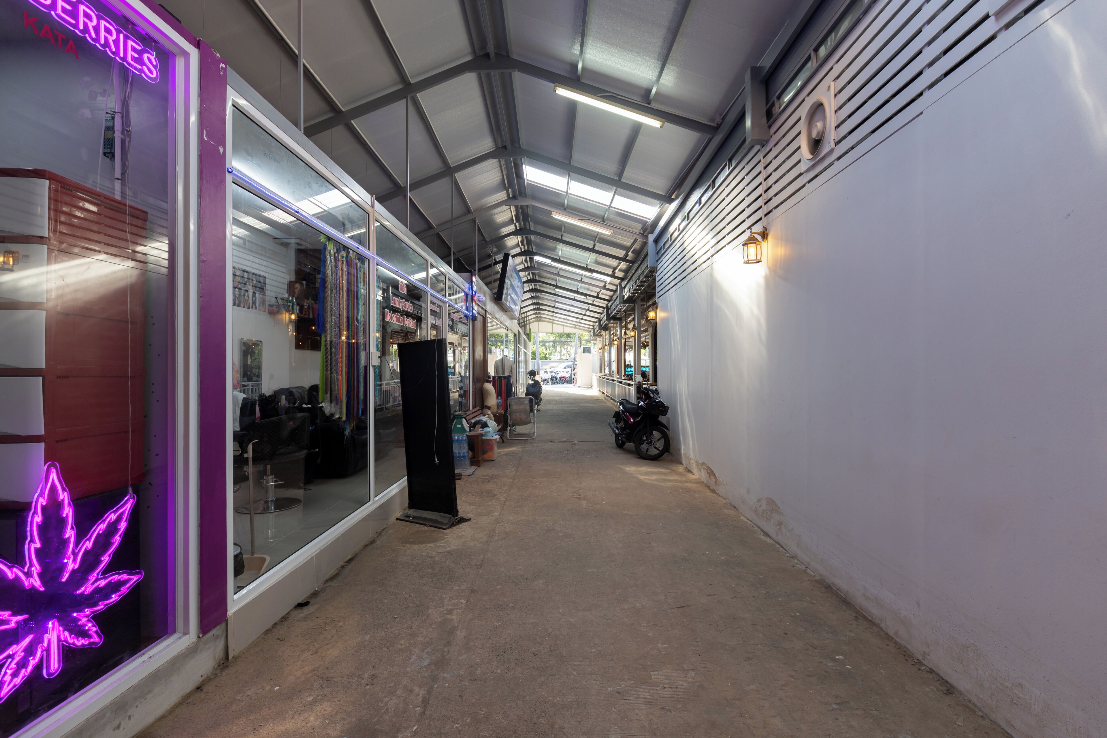 Fachada de la propiedad