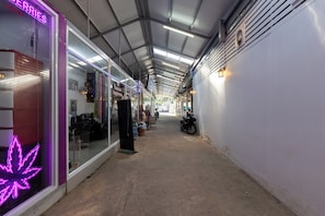 Majoituspaikan julkisivu