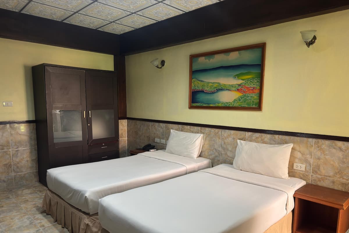 Deluxe-Doppelzimmer, 2 Einzelbetten, Balkon