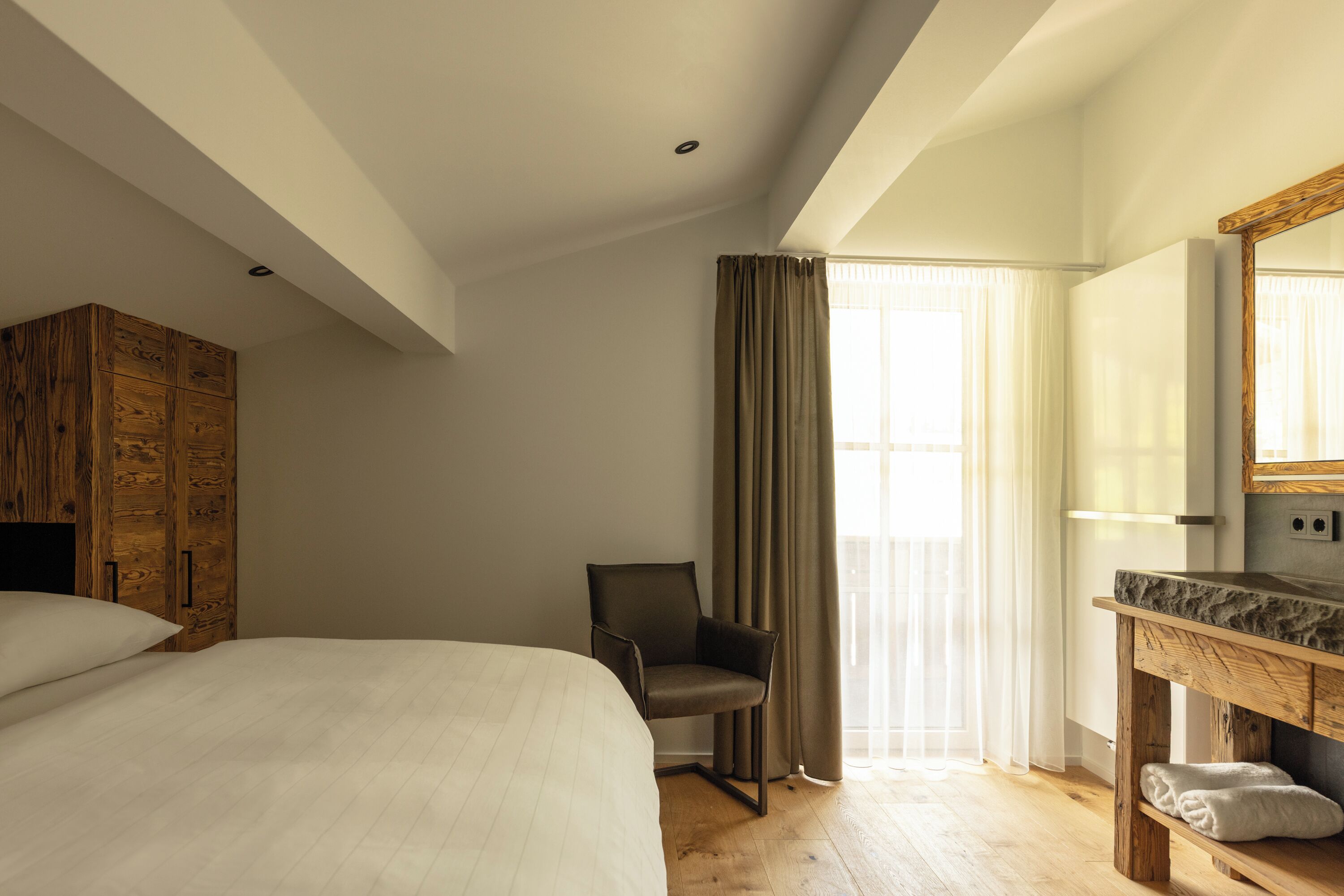 2 soveværelser, sengetøj