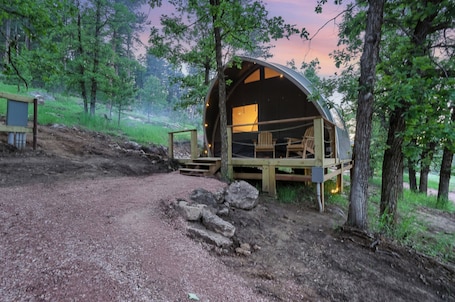 Exterior. Escape to Cloud Nine Glamping in the Black Hills