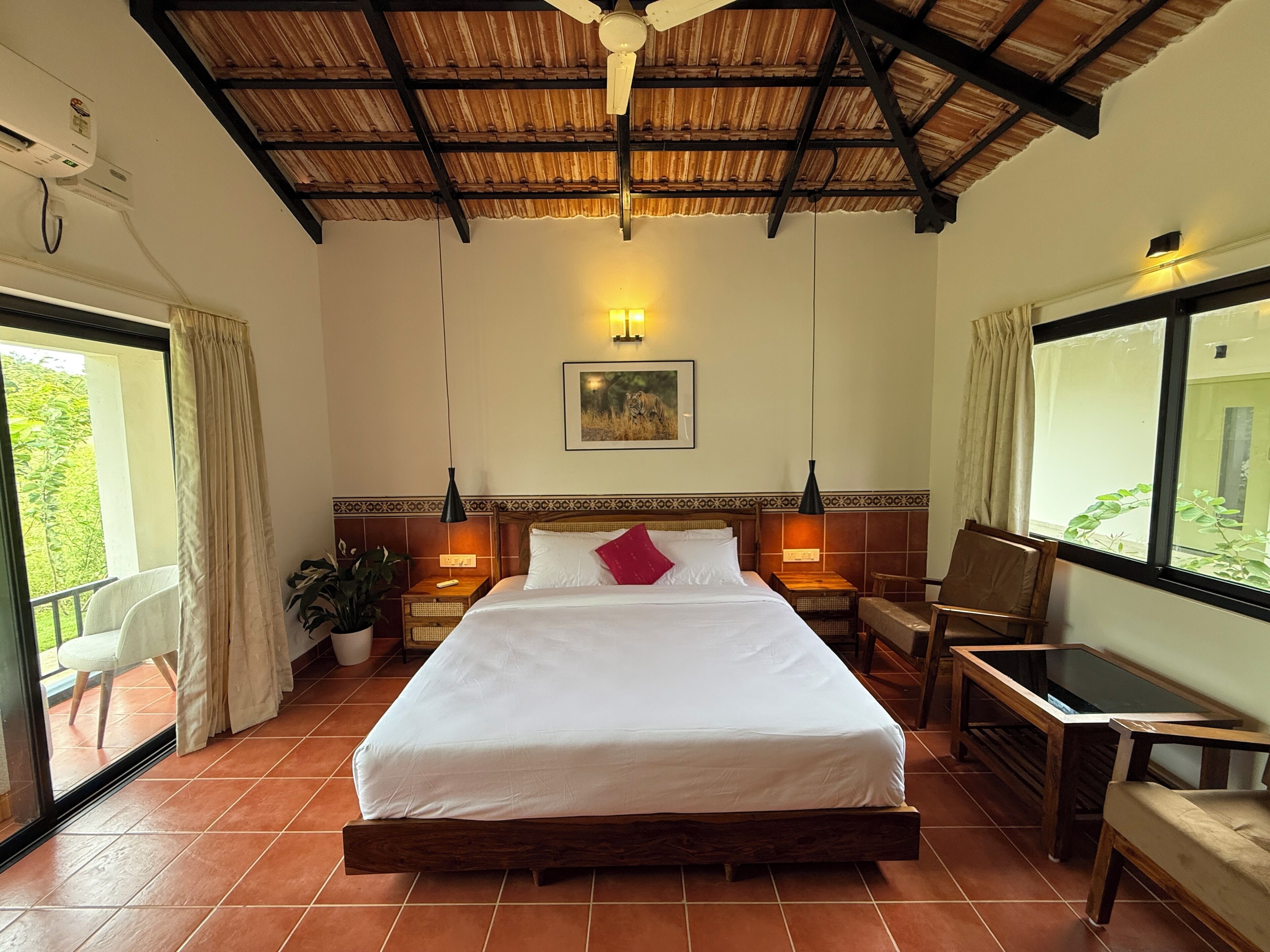 Deluxe Double Room, Balcony, Mountain View | Free WiFi