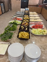 Breakfast and dinner served, Turkish cuisine