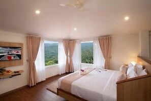 Habitación doble superior, vistas a la montaña | Wifi gratis