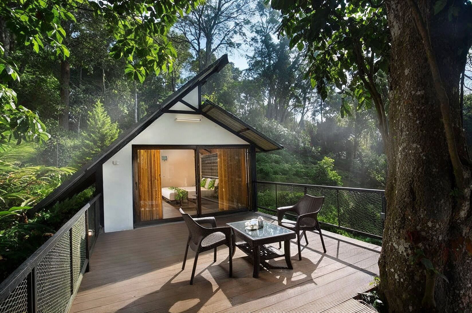 Superior Chalet, Balcony, Mountain View | Terrace/patio