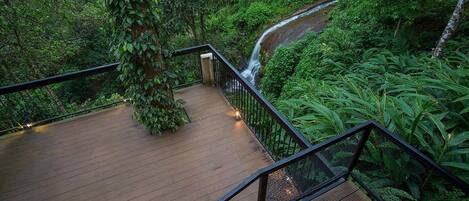 Chalé premium, vista para a montanha | Área da propriedade