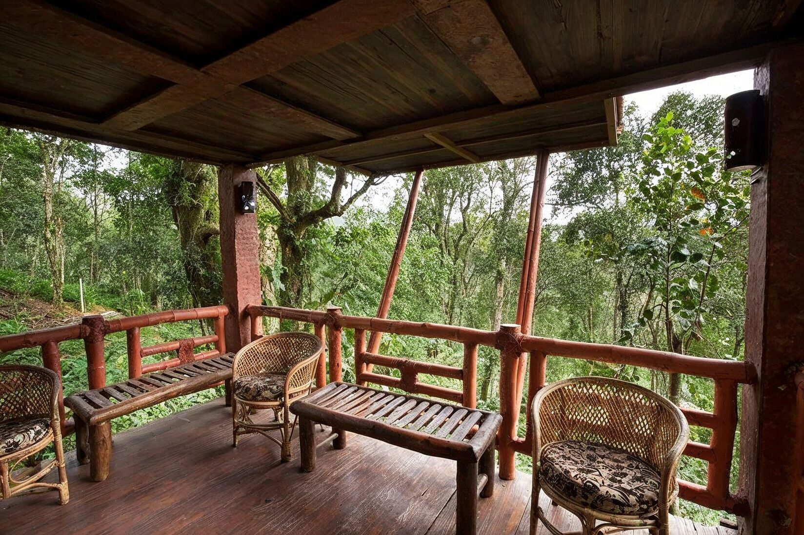 Standard Chalet, Balcony, Mountain View | Terrace/patio